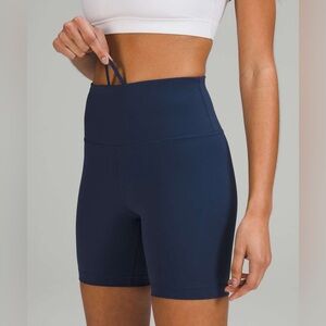 Lululemon Athletica Navy Bike Shorts
